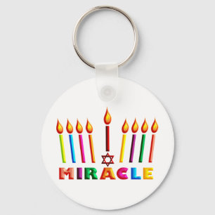 Hanukkah Miracle Keychain