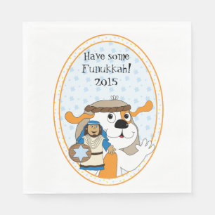 Hanukkah Napkins Luncheon Standard Personalize