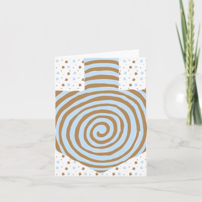 Hanukkah Note Cards Personalization Option (Front)