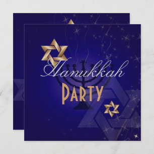 Hanukkah Party invitations