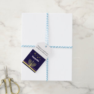 Hanukkah Party Supplies Gift Tags