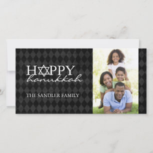 Hanukkah Photo Card Template