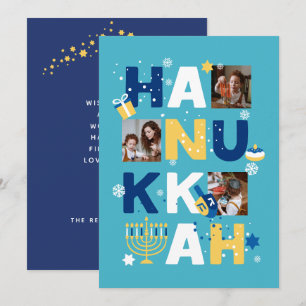 HANUKKAH Photo Greeting Card