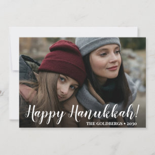 Hanukkah Photo Holiday Card
