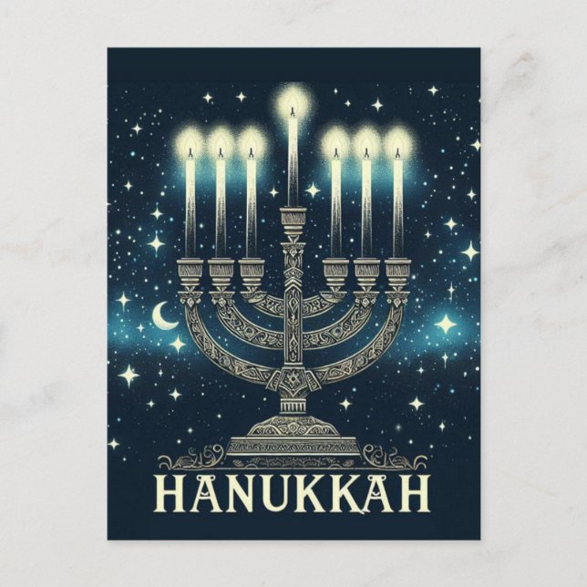 Hanukkah Postcard (Front)