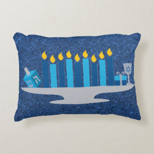 Hanukkah Potpourri Accent Pillow