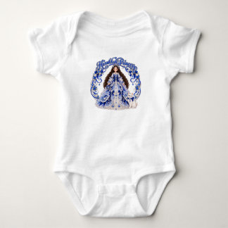 Hanukkah Princess with Cat Outfit for the Holiday! Baby Bodysuit