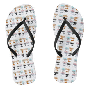 Hanukkah Religion Judaism Jew Flip Flops