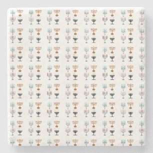 Hanukkah Religion Judaism Jew Stone Coaster