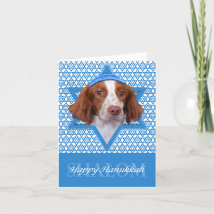 Hanukkah Star of David - Brittany - Charlie Holiday Card