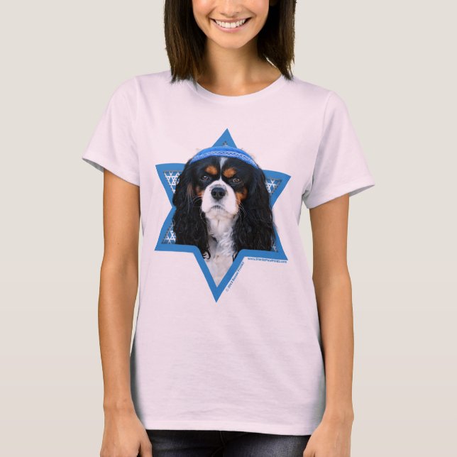 Hanukkah Star of David - Cavalier T-Shirt (Front)