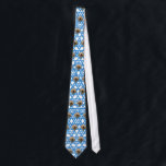Hanukkah Star of David - GoldenDoodle Tie<br><div class="desc">What could make saying Happy Hanukkah more fun than having this GoldenDoodle Dog wearing a Yamaka surrounded by the Star of David. This whimsical holiday design will be sure to delight your friends and family as well as other dog lovers. This design is available in over 100 Dog Breeds. If...</div>