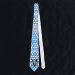 Hanukkah Star of David - Kangaroo Tie<br><div class="desc">What could make saying Happy Hanukkah more fun than having this Kangaroo wearing a Yamaka surrounded by the Star of David. This whimsical holiday design will be sure to delight your friends and family as well as other animal lovers. This design is available in over 100 Dog Breeds. If you...</div>