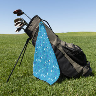 Hanukkah Stars Golf Towel