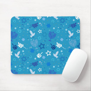 Hanukkah Stars Mouse Pad