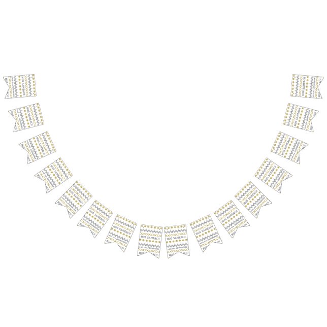 Hanukkah Swallowtail Banner Hug Sameach (All)