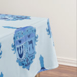 HANUKKAH Tablecloth COLOR LIPS 60"x84"<br><div class="desc">HANUKKAH Tablecloth COLOR LIPS 60"x84"</div>