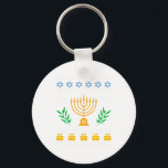 Hanukkah Ugly Shirt Hanukkah Jewish Festival Gift Keychain<br><div class="desc">This "Hanukkah Ugly Shirt Hanukkah Jewish Festival Gift" is the perfect design in celebrating the Jewish festival. Great gift idea for Christmas,  Birthdays and Any Occasions.</div>