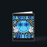 Hanukkah Vibes Chanukah Pajama Happy Hanukkah Men  Card<br><div class="desc">Hanukkah Vibes Chanukah Pajama Happy Hanukkah Men Women Kids</div>