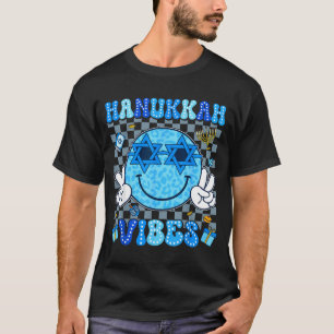Hanukkah Vibes Chanukah Pajama Happy Hanukkah Men  T-Shirt