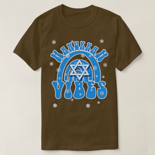 Hanukkah Vibes T-Shirt (Design Front)