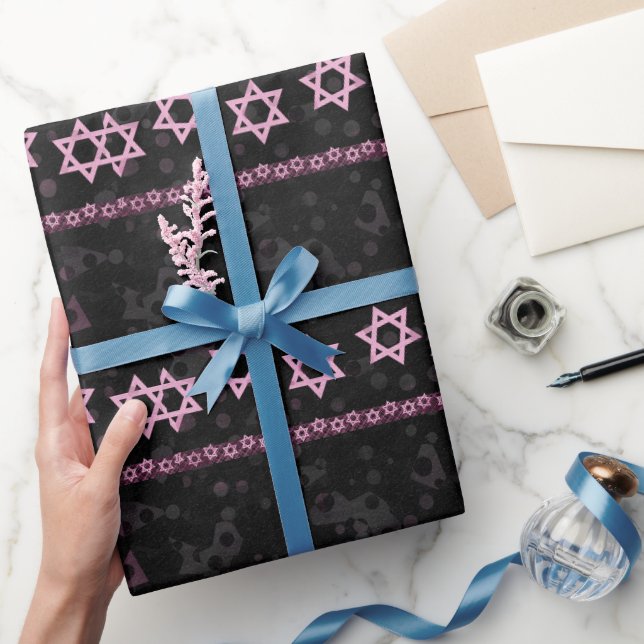Hanukkah Wrapping Paper Party Supplies  (Gifting)