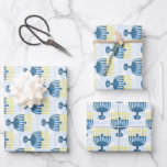 Hanukkah wrapping paper sheet<br><div class="desc">Sophie Lauren Paper brings sophistication and artistry to your stationery needs, creating a seamless blend of beauty and function. Whether you're planning an event, wrapping a heartfelt gift, or sending a thoughtful note, this collection elevates every occasion with its refined designs and exceptional quality. Sophie Lauren Paper transcends trends by...</div>