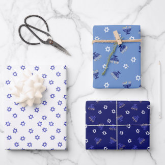 Hanukkah Wrapping Paper Sheet