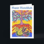 Hanukkah Yiddish Spiritual Language of Peace Tree Card<br><div class="desc">Great for many occasions : Wedding, Engagement, Bar Mitzvah, Bat Mitzvah, Bnai Mitzvah, Chanukkah, Hanukkah, Passover, Pesach, Rosh-Hashanah, Yom Kippur, Sabbath, Purim, Shavuot, Sukkot, Simchat Torah, Tu B'Shevat, Lag B'Omer, Shabbat, Bridal Shower, Bachelor & Bachelorette Parties, Congratulations, Ceremonies, Celebrations, Party, Showers, Receptions, Birthdays, Anniversary, Dinner Party, Cocktail Party, Costume Party,...</div>