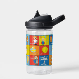 Hanukkah Zeevie and Friends Water Bottle