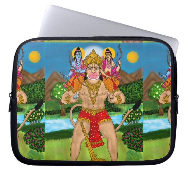 Hanuman Laptop Case (Front)