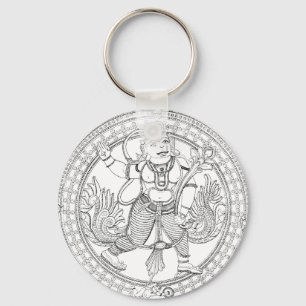 Hanuman Monkey God Keychain