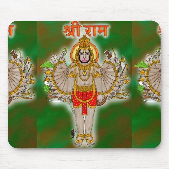 Hanuman Mouse Pad (Front)