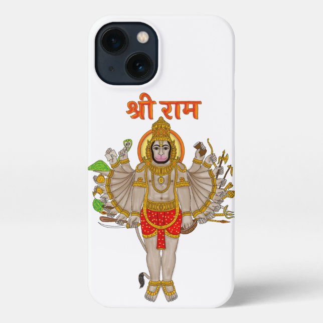 Hanuman Phone Cover (Back)