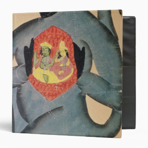 Hanuman revealing Rama and Sita Binder