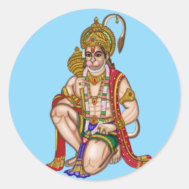 Hanuman Sticker (Front)