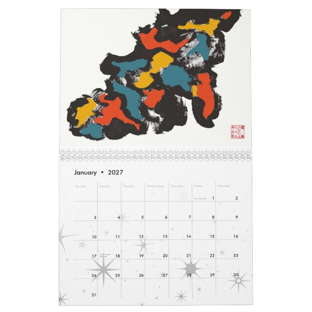 Hao Bu Calender Calendar (Jan 2027)