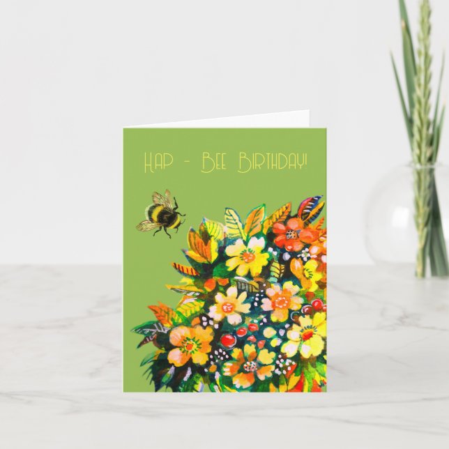 Hap - Anniversaire des abeilles (Devant)