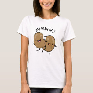 Hap-bean-ness Funny Bean Puns  T-Shirt