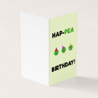 HAP-PEA Birthday Card