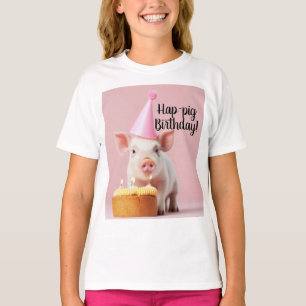 Hap-pig Birthday! T-Shirt