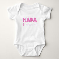 HAPA Pride Half Asian Pacific Islander