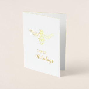 Hapbee Holidays   Customizable Card