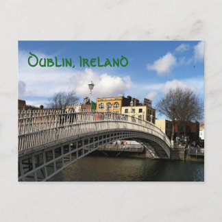 Ha'penny Bridge Postcard