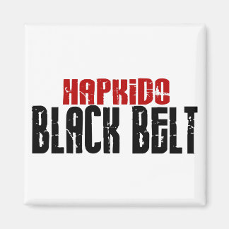 Hapkido Black Belt Magnet