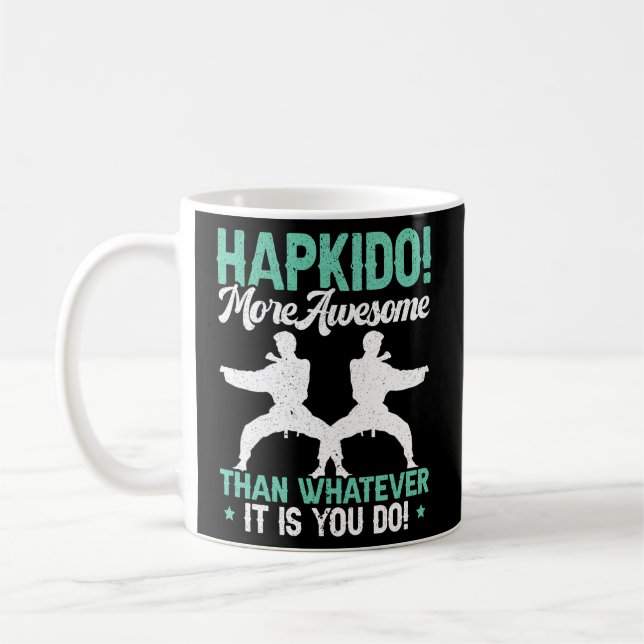 Hapkido Korean Martial Self Defence Martial Coffee Mug (Left)