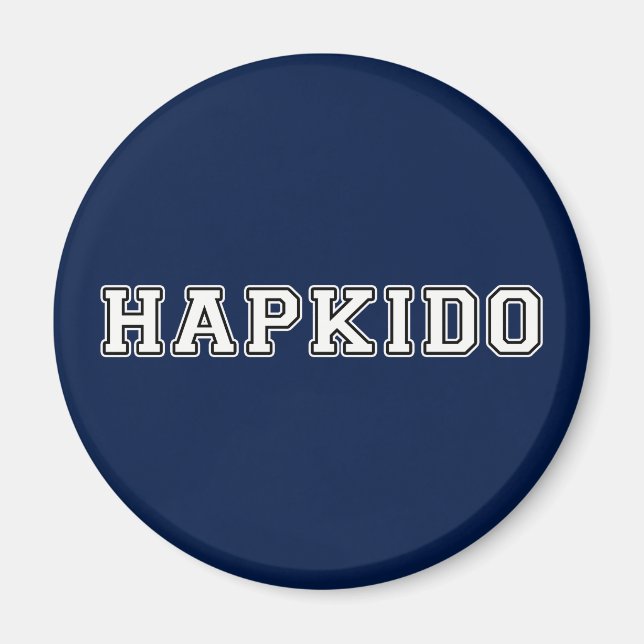Hapkido Magnet (Front)