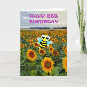 Happ-Bee Birthday Card