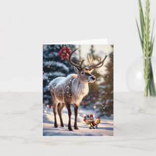 Happ-Bee Christmas.  Card