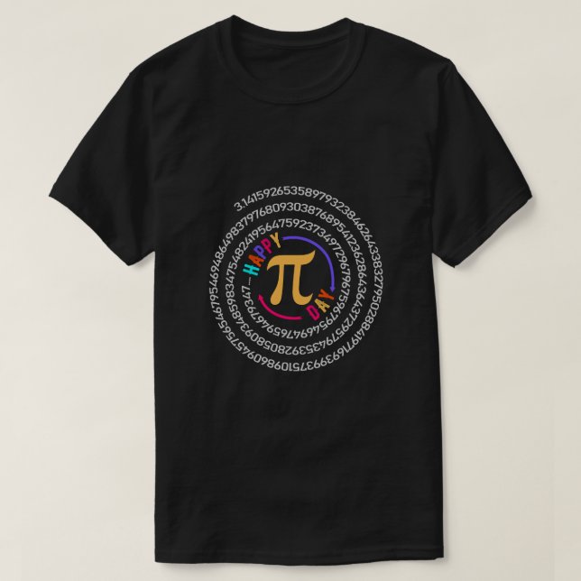 happ bi day T-Shirt (Design Front)